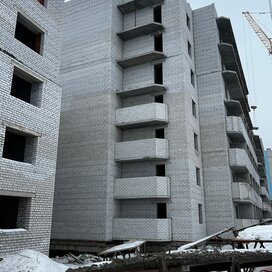 Ход строительства в микрорайоне «III Южный» за Январь — Март 2024 года, 4