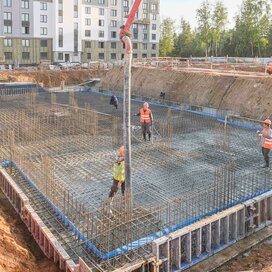 Ход строительства в ЖК «Аникеевский» за Июль — Сентябрь 2023 года, 2
