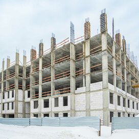 Ход строительства в ЖК «Аникеевский» за Январь — Март 2024 года, 1