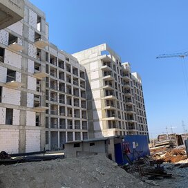 Ход строительства в жилом квартале «Розовое озеро» за Июль — Сентябрь 2023 года, 2