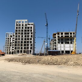 Ход строительства в жилом квартале «Розовое озеро» за Июль — Сентябрь 2023 года, 1