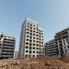 Ход строительства в жилом квартале «Розовое озеро» за Апрель — Июнь 2024 года, 1