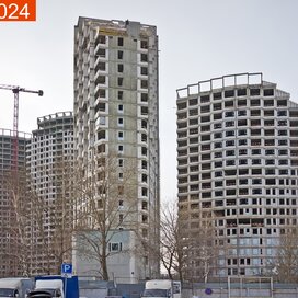 Ход строительства в ЖК «Роттердам» за Январь — Март 2024 года, 1