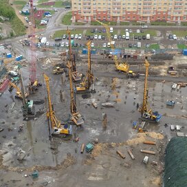 Ход строительства в ЖК «Котельники Парк» за Июль — Сентябрь 2023 года, 4