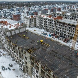 Ход строительства в ЖК «Равновесие» за Январь — Март 2024 года, 6
