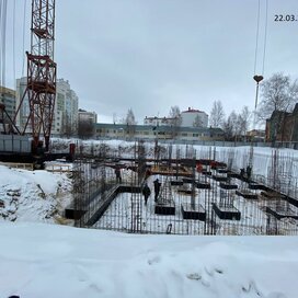 Ход строительства в доме «Есенин» за Январь — Март 2024 года, 1