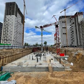 Ход строительства в ЖК «РУСИЧ-Кантемировский» за Апрель — Июнь 2024 года, 3