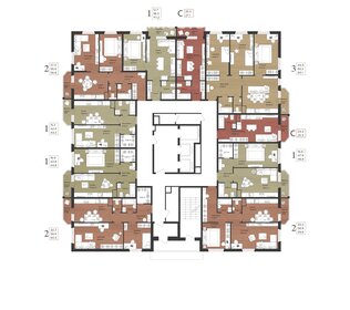 Квартира 60 м², 2-комнатная - изображение 1