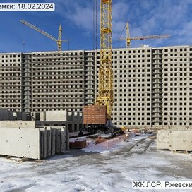 Ход строительства в ЖК «Ржевский парк» за Январь — Март 2024 года, 5