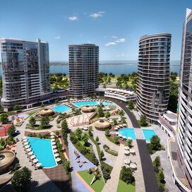 Купить квартиру - студию рядом с озером в апарт-комплексе «Мойнако Резорт» в Евпатории - изображение 2