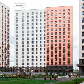 Ход строительства в ЖК «Люберцы» за Апрель — Июнь 2024 года, 3