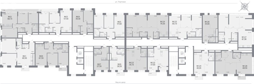 Квартира 69,4 м², 2-комнатная - изображение 2