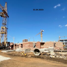 Ход строительства в ЖК «ЁЛКИPARK» за Апрель — Июнь 2025 года, 6