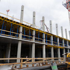 Ход строительства в ЖК «Аквилон Shine» за Апрель — Июнь 2025 года, 6