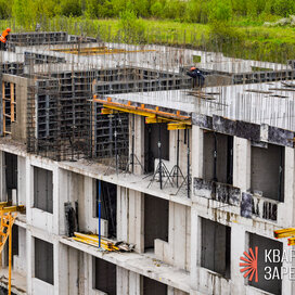 Ход строительства в ЖК «Квартал Заречье» за Апрель — Июнь 2025 года, 5