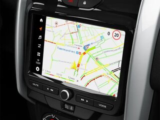 Мультимедийная система LADA EnjoY Pro (8'' TFT-IPS ёмкостный дисплей, FM, 2 USB, Bluetooth, Hands Free со сдвоенным микрофоном и функцией шумоподавления, Яндекс.Авто с интегрированным виртуальным помощником и Яндекс.Навигатором, Apple CarPlay, Android Auto)