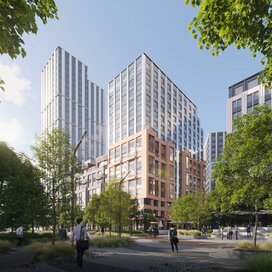 Купить 1-комнатную квартиру в высотках в квартале «Тихий центр» в Екатеринбурге - изображение 1