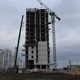 Ход строительства в ЖК «Династия» за Январь — Март 2025 года, 2