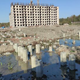 Ход строительства в ЖК «Квартал Заречье» за Июль — Сентябрь 2025 года, 4