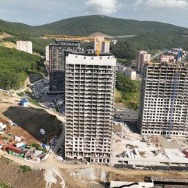 Ход строительства в Снежном парке за Июль — Сентябрь 2025 года, 1