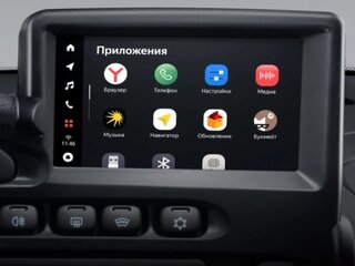 Мультимедийная система LADA EnjoY Pro с встроенными сервисами Яндекс.Авто (7'' TFT-LCD, мультитач-ёмкостный дисплей, FM, 1 USB, Bluetooth, голосовое управление, Hands Free со сдвоенным микрофоном и функцией шумоподавления)