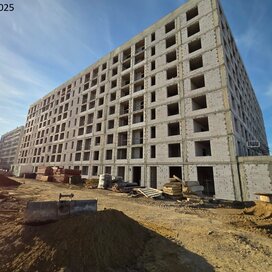 Ход строительства в ЖК «Парковые кварталы» за Октябрь — Декабрь 2025 года, 2