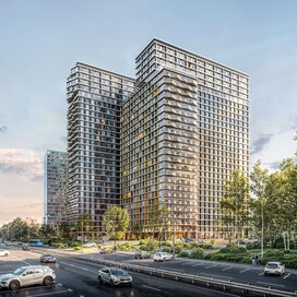 Купить квартиру - студию на вторичном рынке в новостройке в «НАМЕТКИН ТАУЭР» в Москве и МО - изображение 1