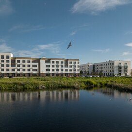 Купить студию или 1-комнатную квартиру эконом класса в ЖК «Скандиа. Квартал у Озера» в Тюмени - изображение 1