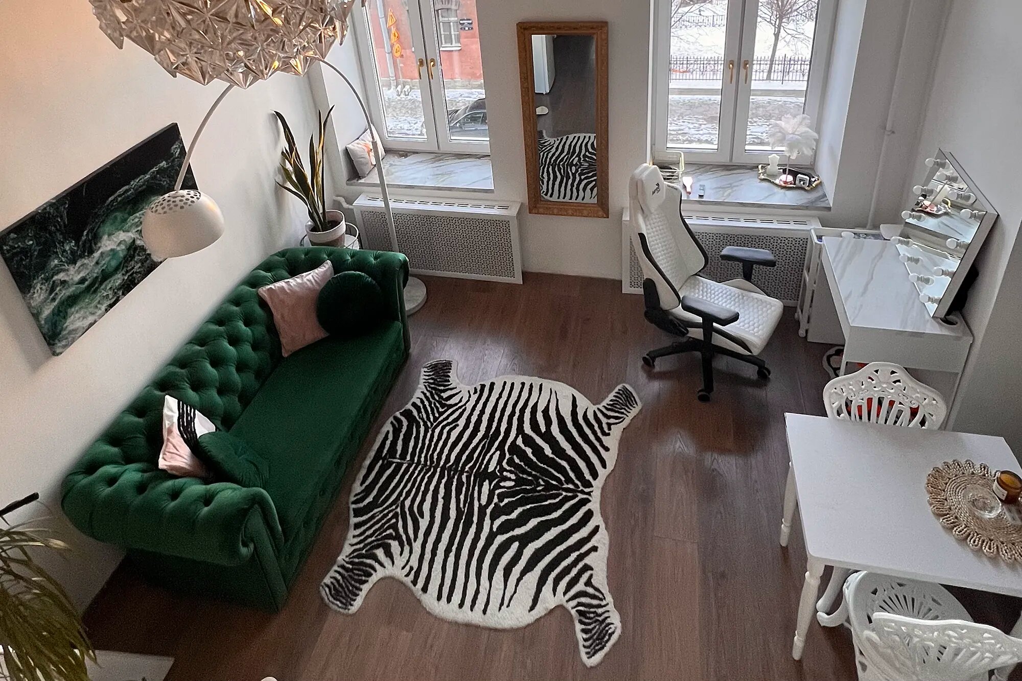 Комната в питерской коммуналке в парижской эстетике. История ремонта