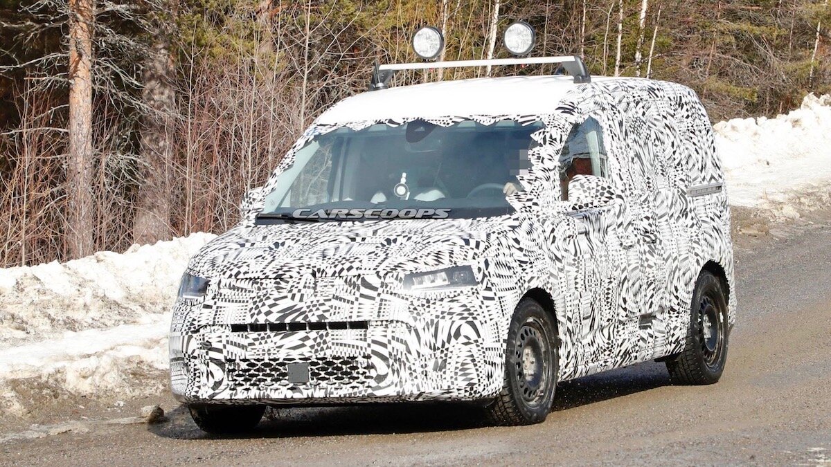 Фургон Volkswagen Caddy следующего поколения получит новый кузов и платформу