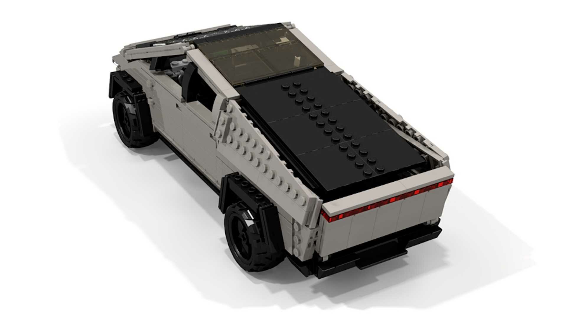 Tesla cybertruck lego sale