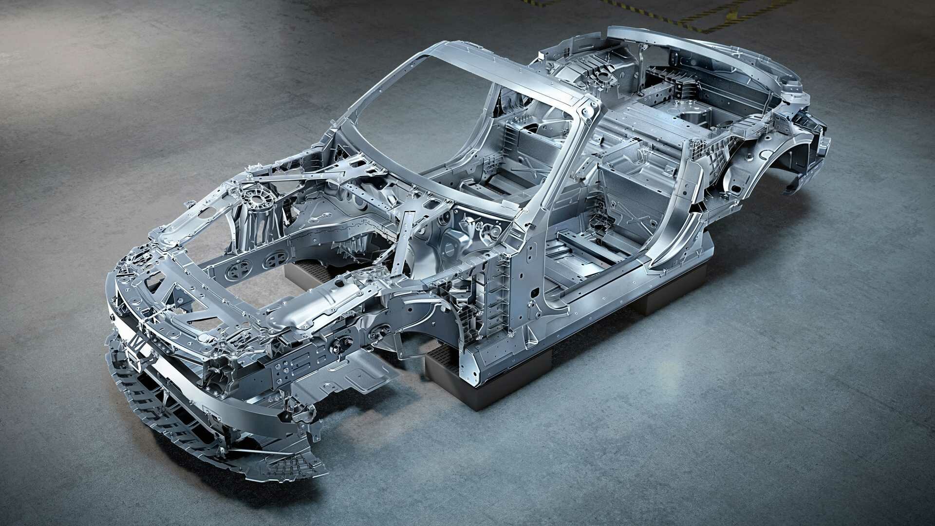 Алюминий и композиты: представлен кузов нового Mercedes-AMG SL