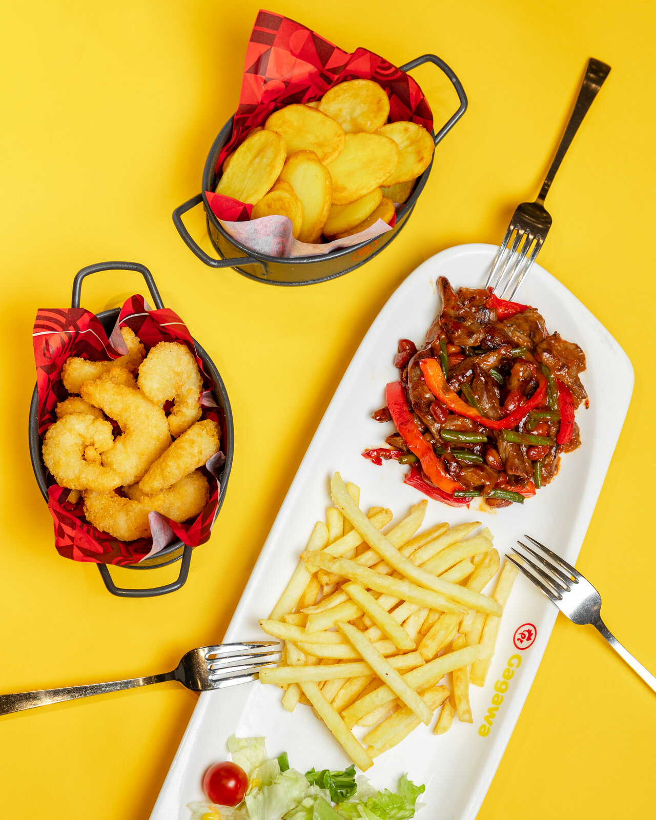 Говядина в соусе сальса, закуски