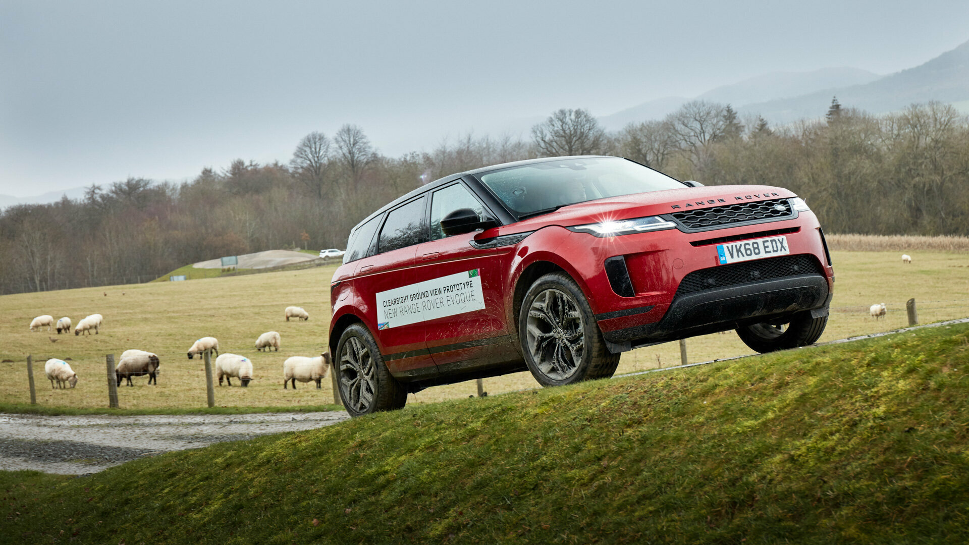 Веларификация: тест нового RR Evoque на бездорожье
