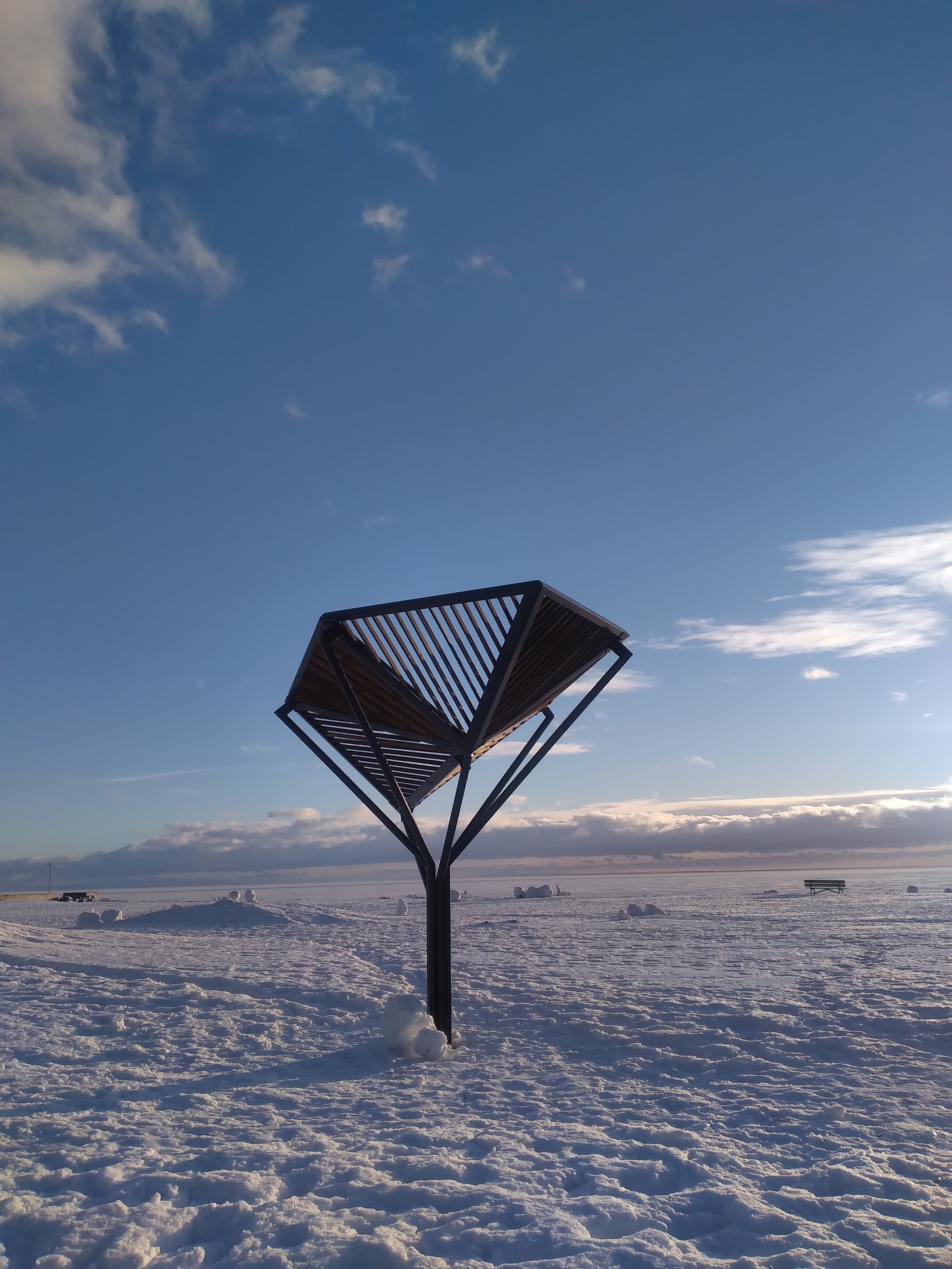 Зеленогорский ЦПКиО: очарование зимнего уединения