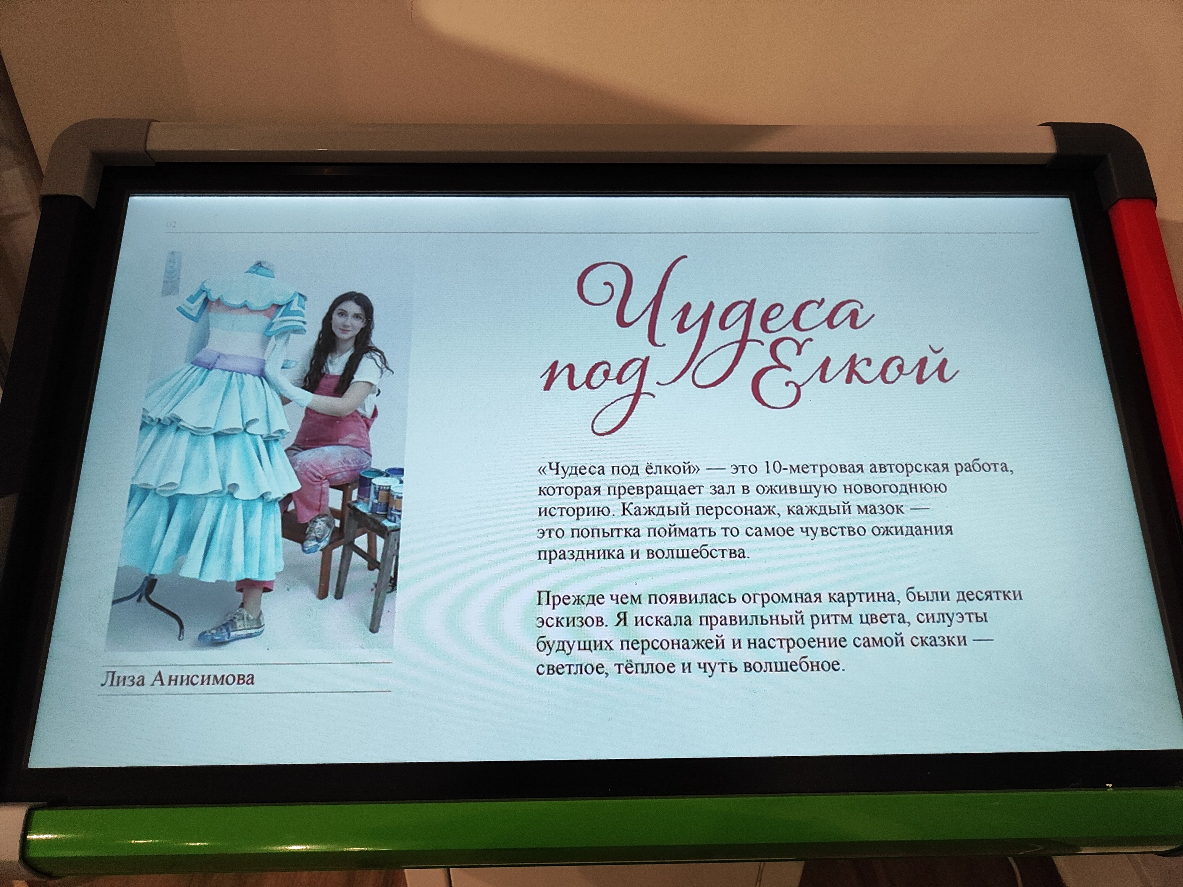 Мультимедийный экран
