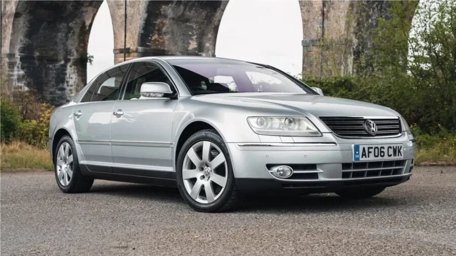 Редчайший Volkswagen Phaeton с W12 выставили на продажу