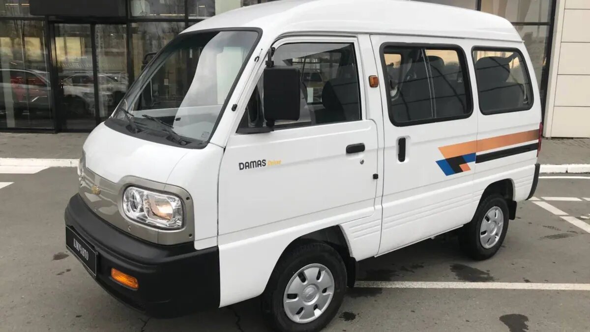 В Россию начали ввозить микроавтобусы Chevrolet Damas из Казахстана
