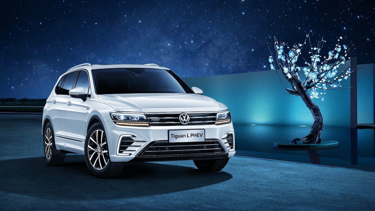 Volkswagen Tiguan L PHEV для китайского рынка