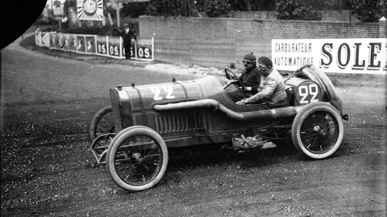 Гоночный Peugeot 1912 года