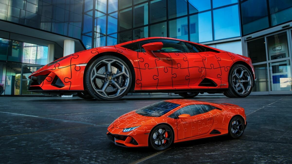 Lamborghini по карману: пластиковый Huracan Evo за 3 тысячи рублей