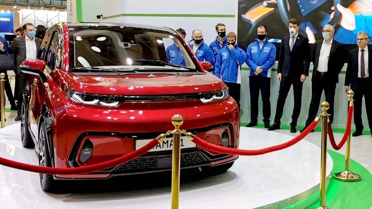 Первый российский электромобиль «Кама-1»: 6,7 секунды до сотни и автопилот 3-го уровня