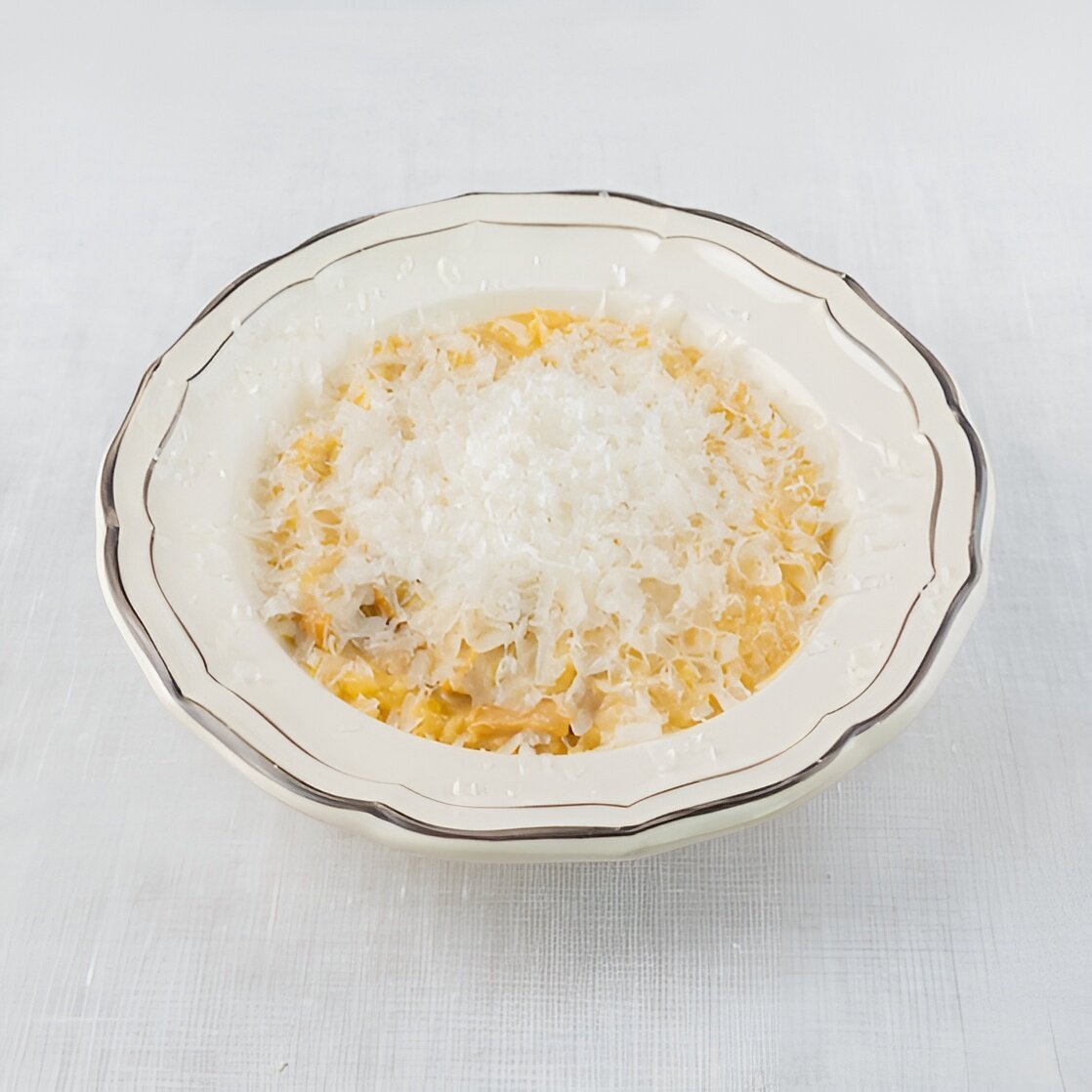 Орзо с белыми грибами и сморчками в Sage