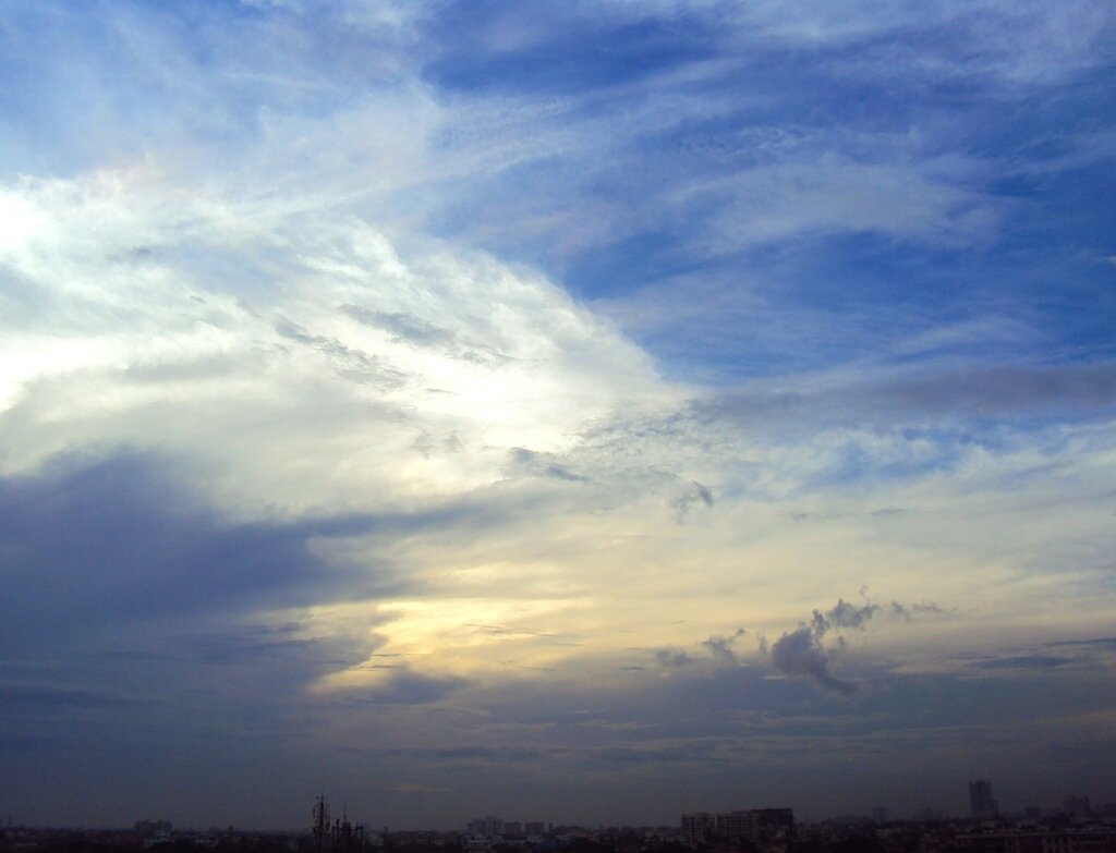 Муссонные облака.