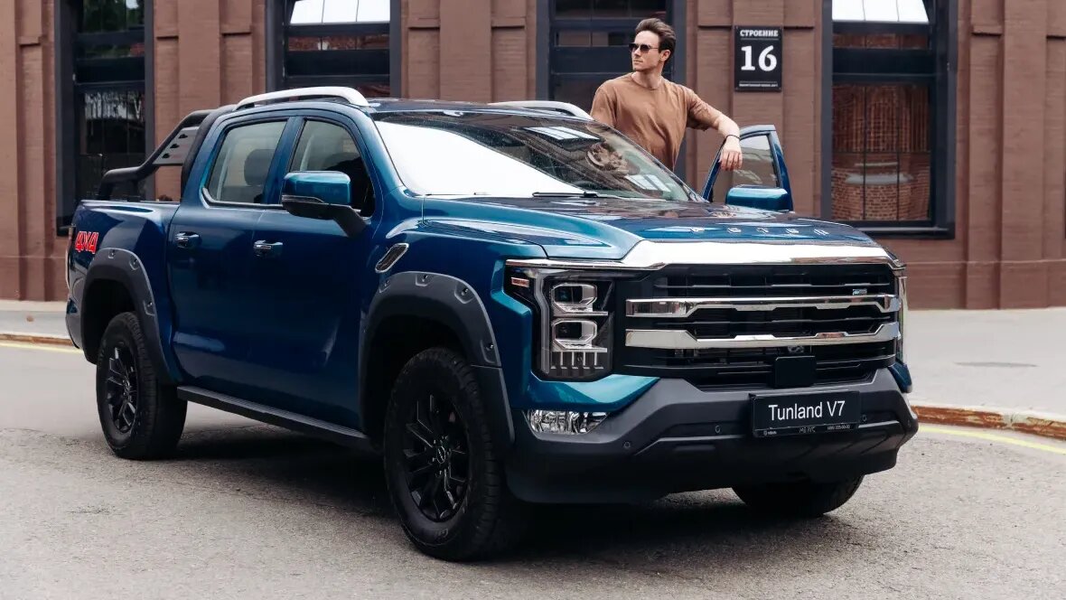 У Foton Tunland V7 появилась в России версия с задней пружинной подвеской