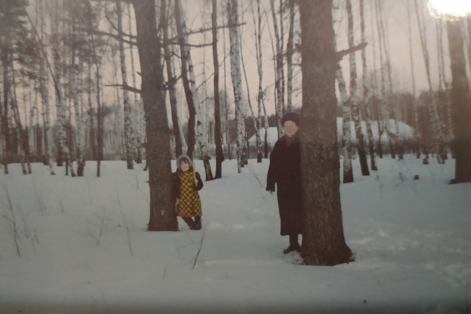 Арина Журавлёва с бабушкой