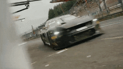 Ford показал трековый Mustang GT3 в действии