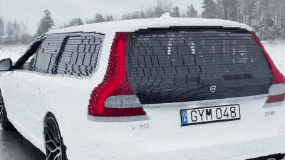В Швеции построили Volvo V70 из Лего в натуральную величину — он может ездить