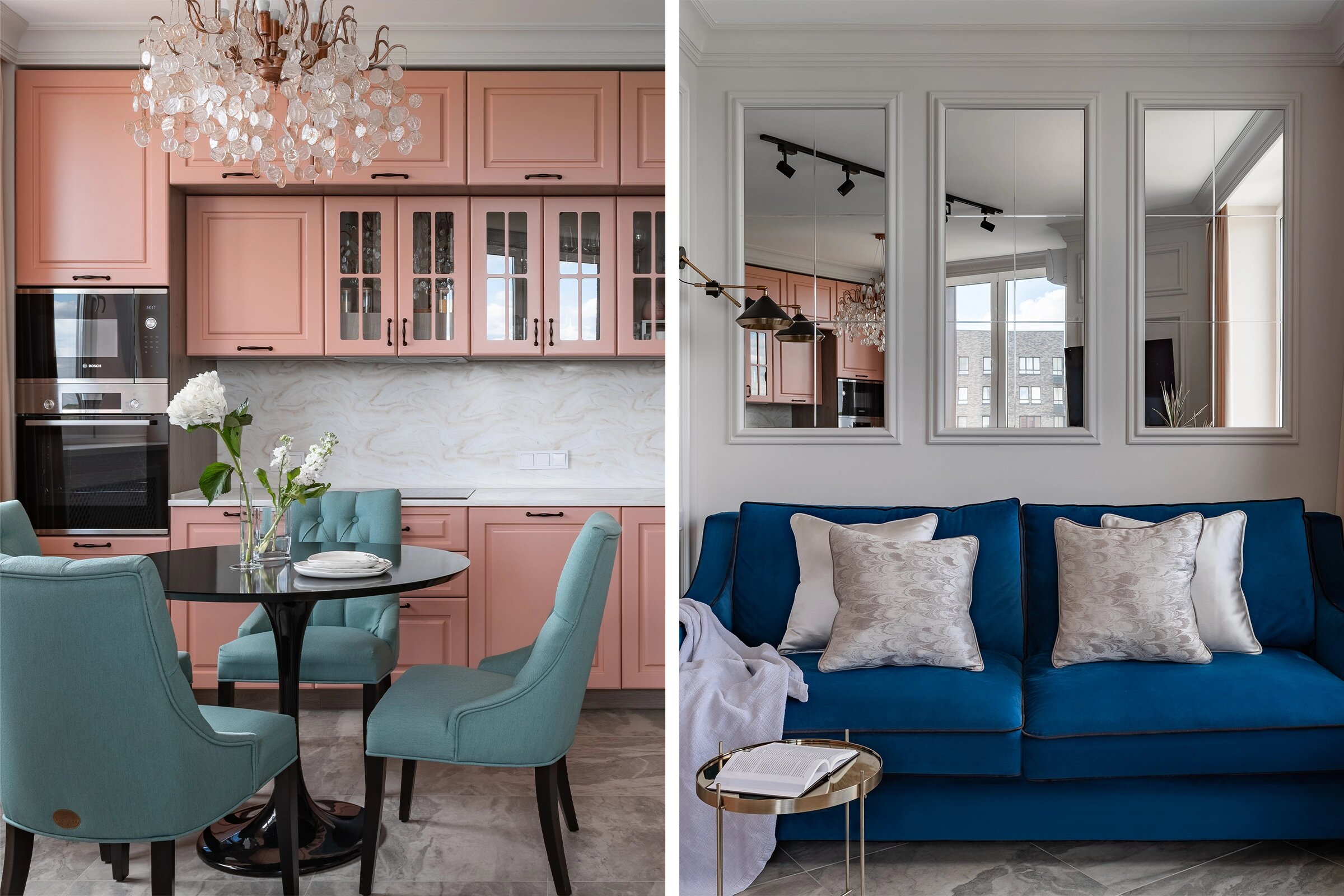 Квартира с характером! Как дизайнеру удалось приручить сложную геометрию московской новостройки