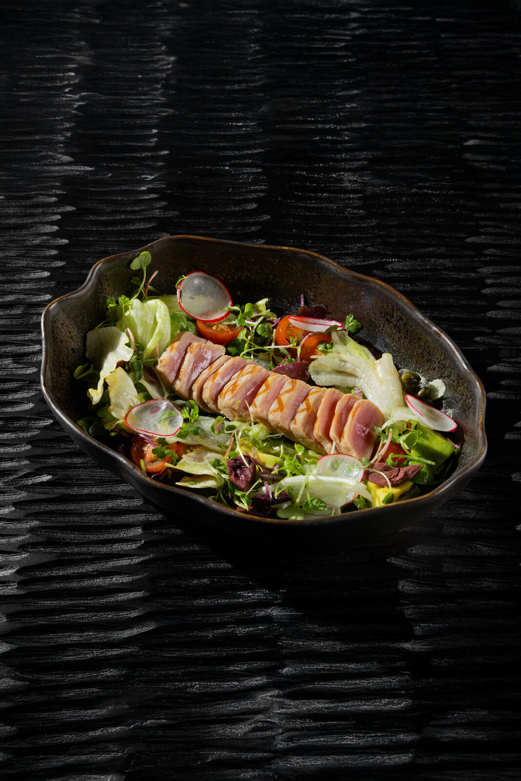 Салат с дальневосточным тунцом